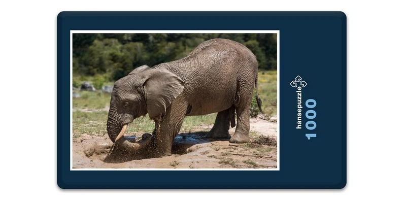 17031 Reisen - Elefant Puzzle