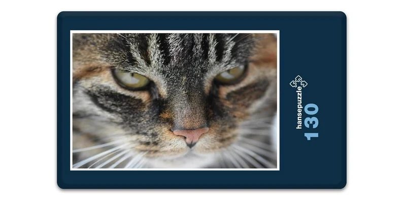 18047 Tierwelt - Katzen-Gesicht Puzzle