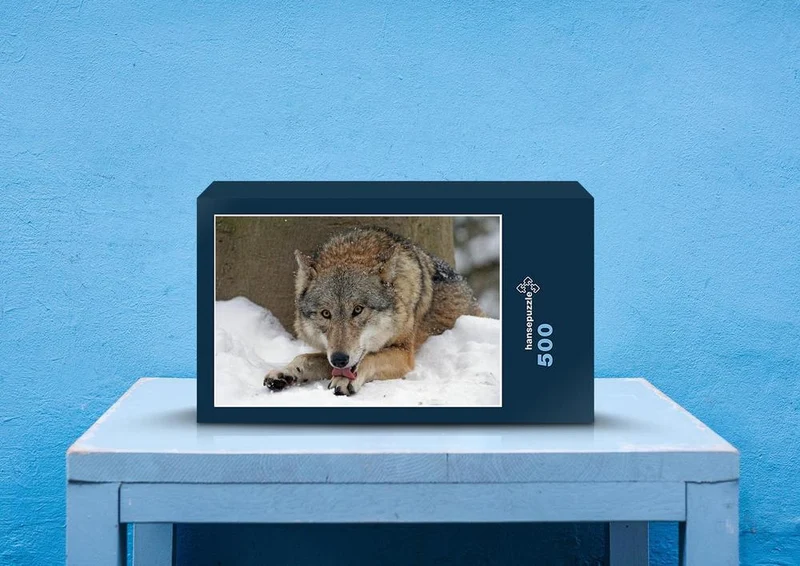 29528 Tierwelt - hungriger Wolf Puzzle