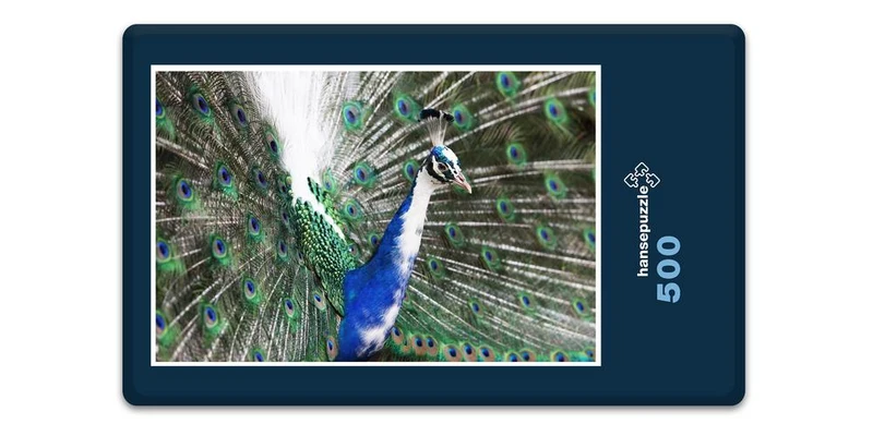 18044 Tierwelt - Vogel-Pfau Puzzle