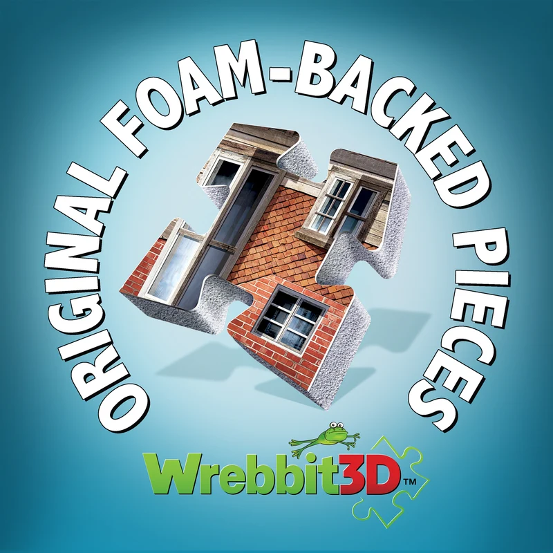 Harry Potter 3D - The Burrow, Weasley Family Home (415pcs)