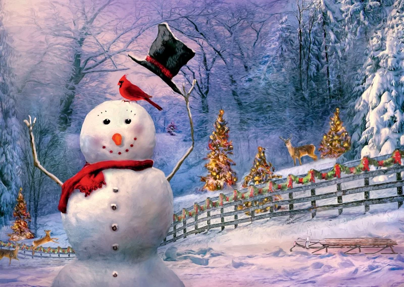 The Magical Snowman, Larry Hersberger