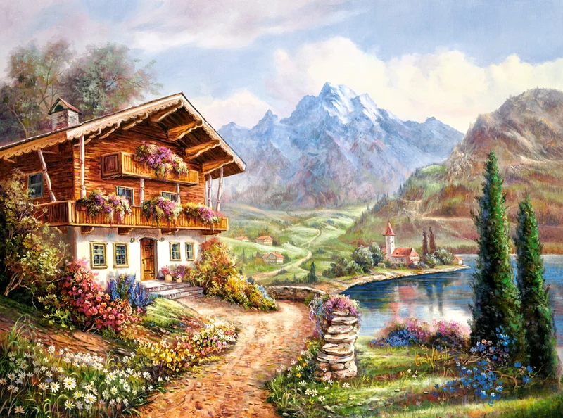High Country Retreat, Carl Valente