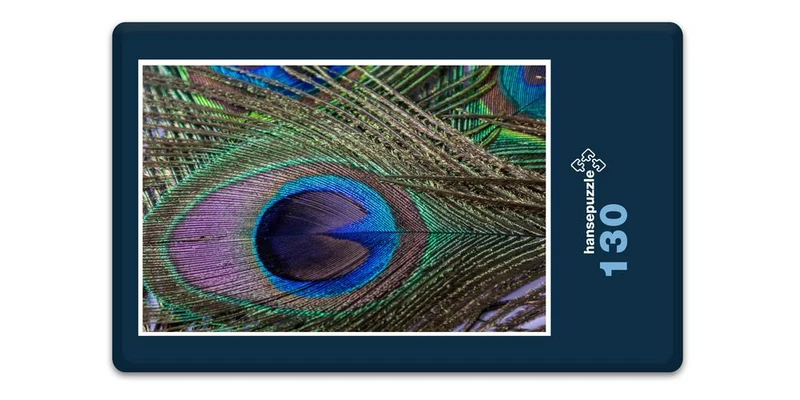 17103 Tierwelt - Pfauenfeder Puzzle