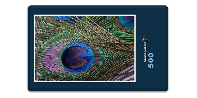 17103 Tierwelt - Pfauenfeder Puzzle