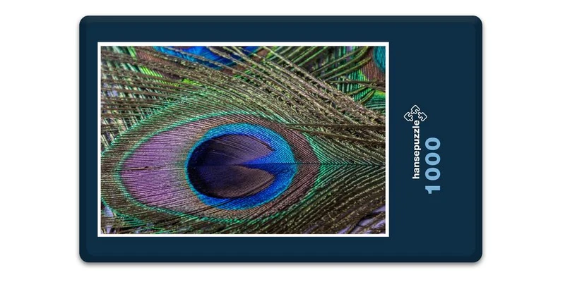 17103 Tierwelt - Pfauenfeder Puzzle