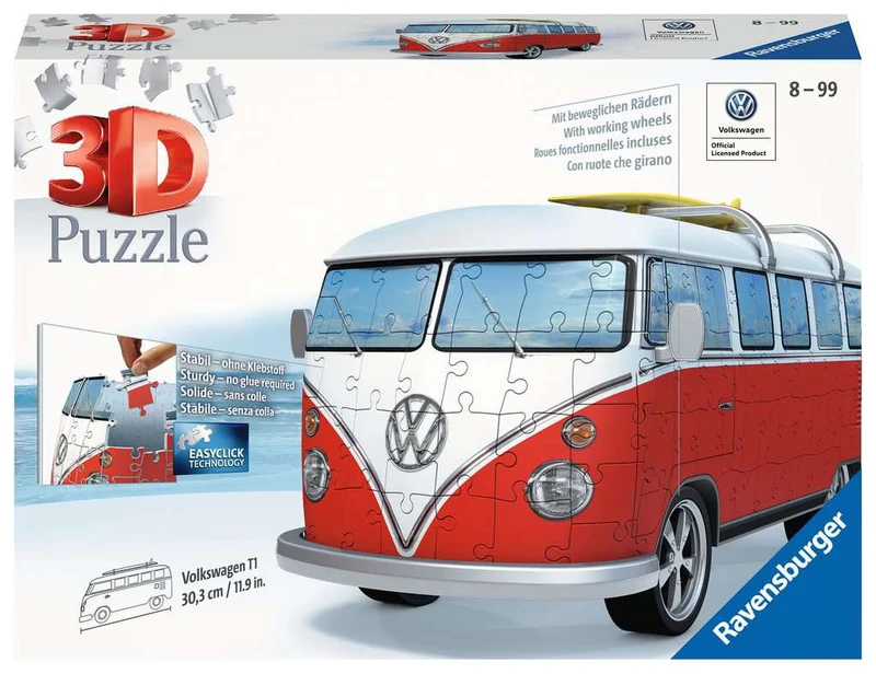 Ravensburger VW Bus T1 Campervan (3D Puzzle)