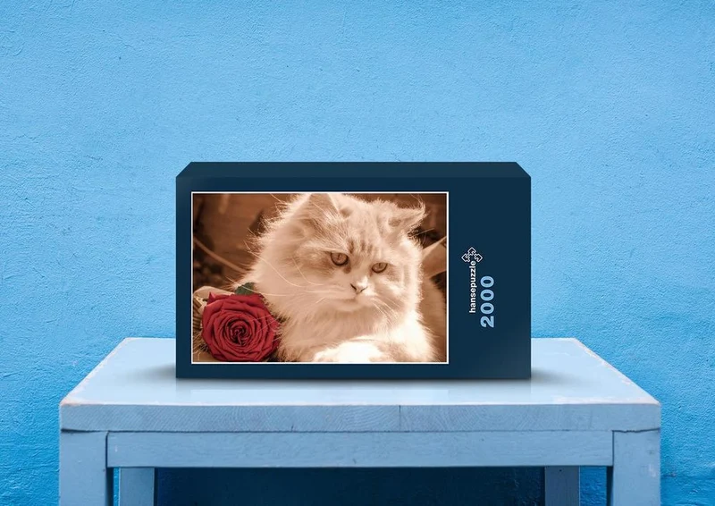 24041 Tierwelt - Katzen-Gesicht Puzzle