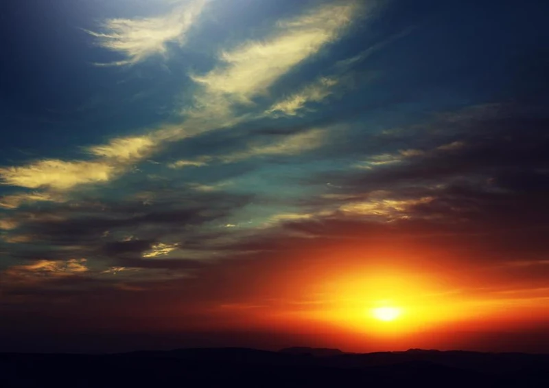 28219 Natur - Sonnenuntergang Puzzle