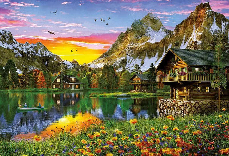 Alpine Lake, Dominic Davison