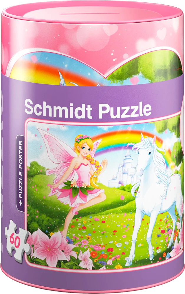 Unicorn Coin Bank (Metal Tin)