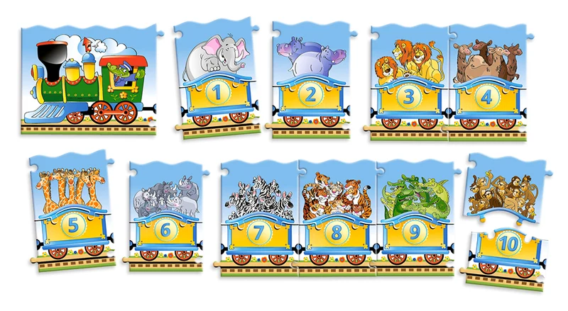 Train (MAXI - Educational Puzzle)