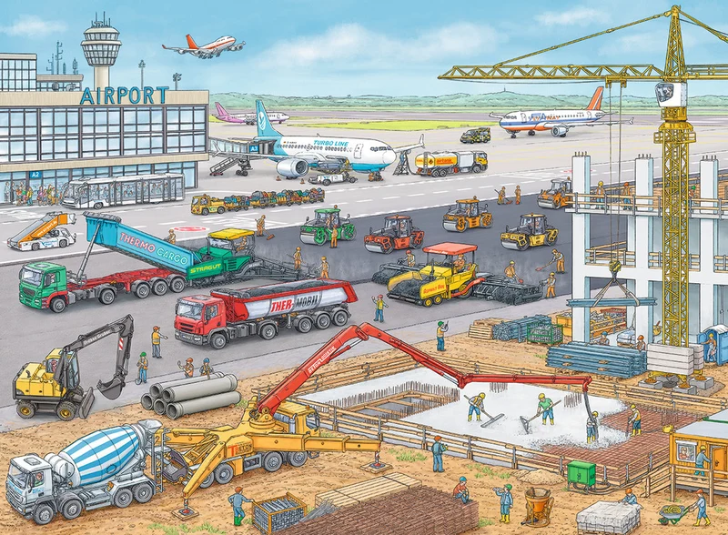 Ravensburger Construction at the Airport, Stefan Seidl