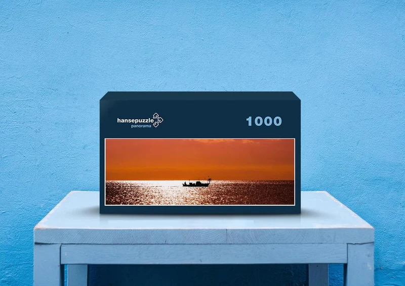 26798 Reisen - Fischerboot im Abendrot Puzzle