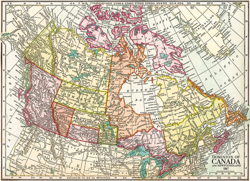Dominion of Canada and Newfoundland - 1867