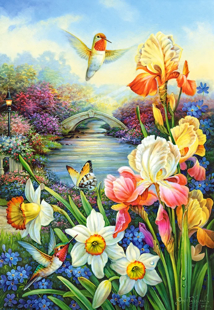 Golden Irises