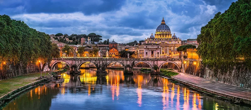 View of St. Peter's Basilica, Vatican