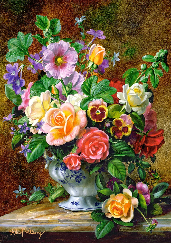 Flowers in a Vase, Albert Williams