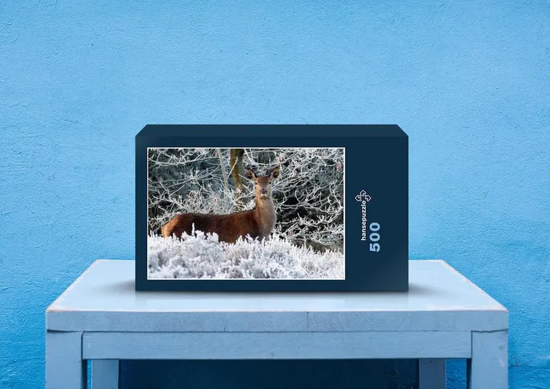 29468 Tierwelt - Reh im Schnee Puzzle
