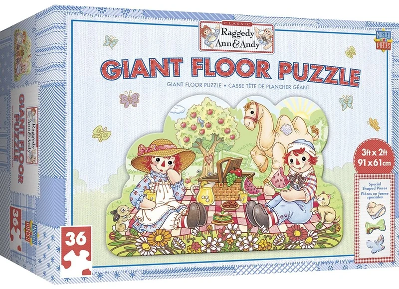 Raggedy Ann & Andy Giant Floor Puzzle