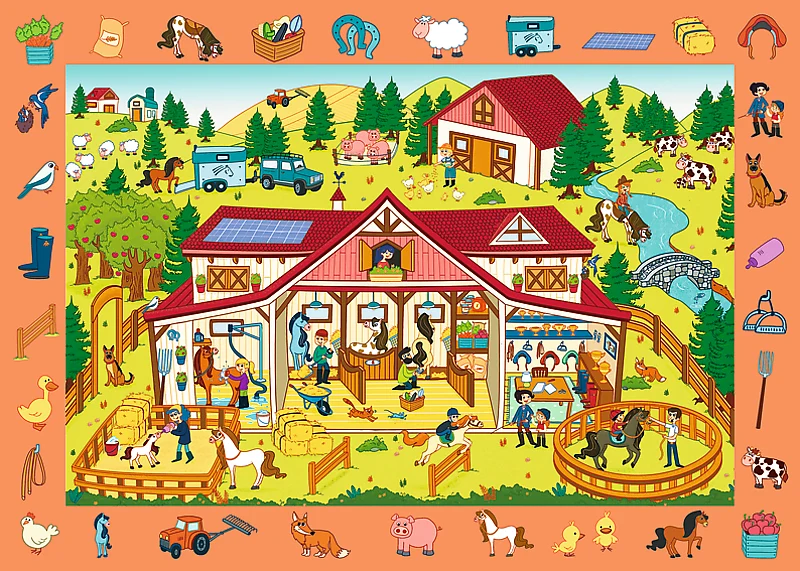 Visit the Farm ( Observation - ferme) - Observation Puzzle