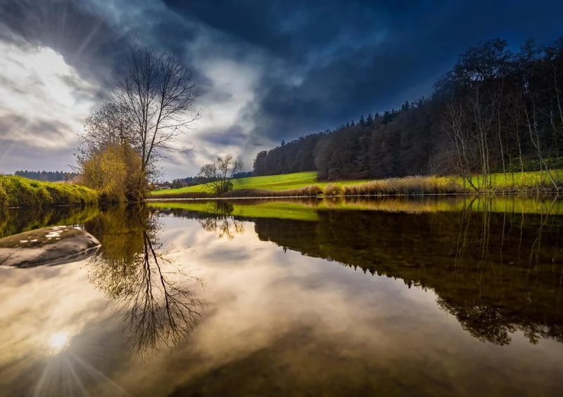27443 Natur - Spiegelung Puzzle