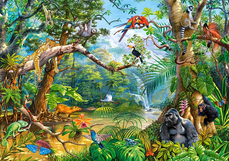 Life Hidden in Jungle