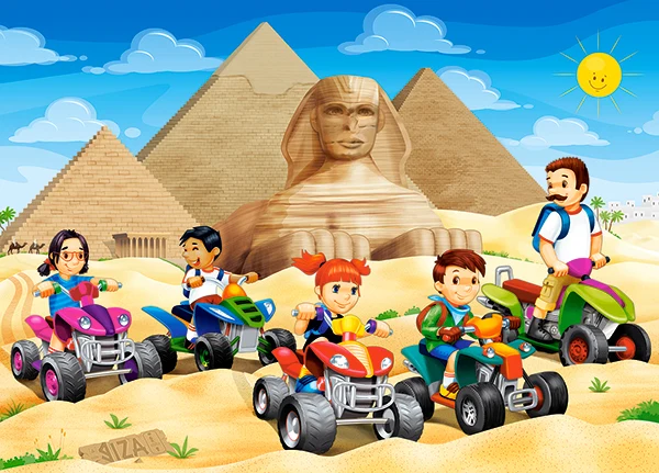 Quad Bikes at Giza Pyramid