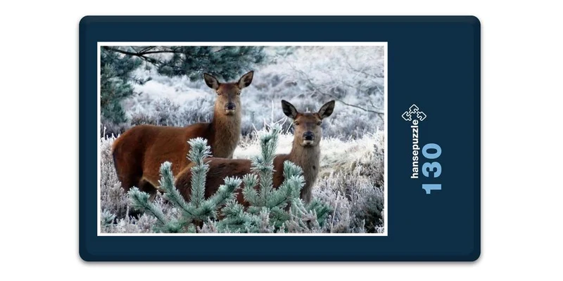 18967 Tierwelt - Rehe im Wald Puzzle