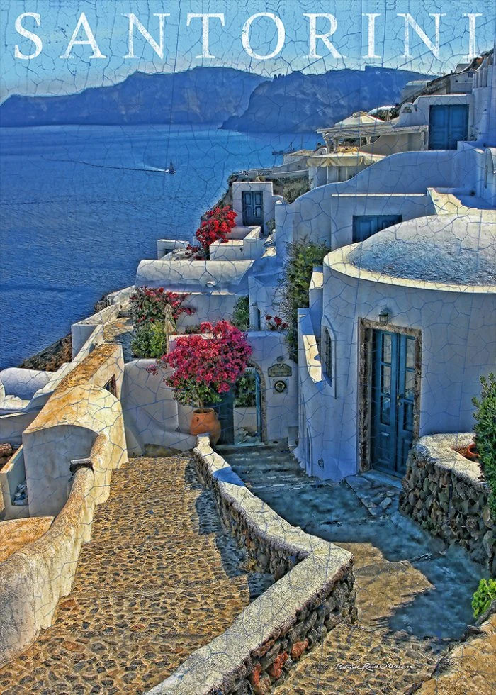 Santorini, Patrick Reid O'Brien