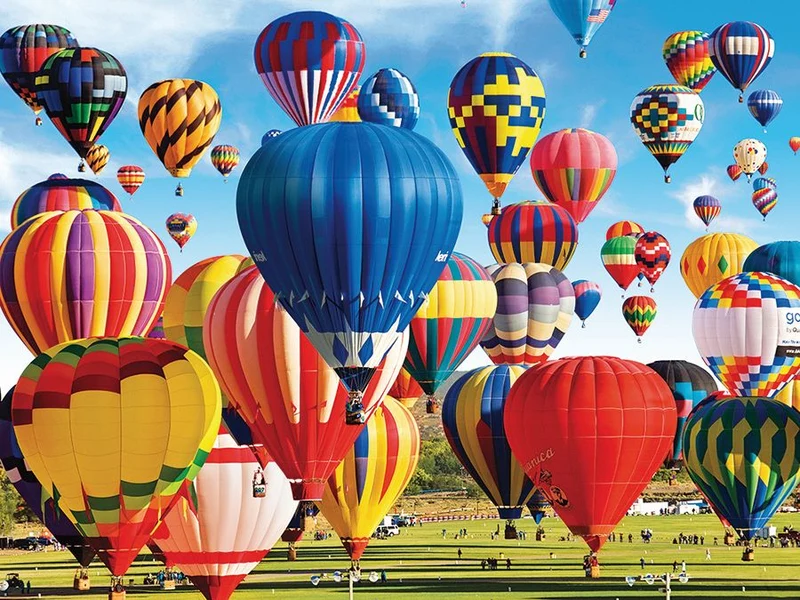 Up, Up and Away! Hot Air Balloon Fiesta, Albuquerque