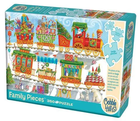 Christmas Train, Ingrid Slyder (Family Puzzle)