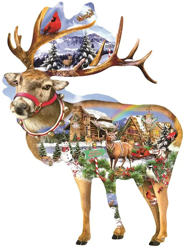 Reindeer Training (Shaped), Lori Schory
