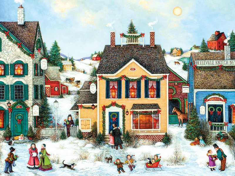 Christmas Town, Linda Nelson Stocks