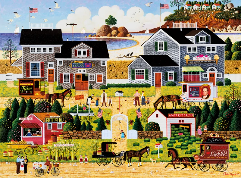 Westcott's Black Cherry Harbor, Charles Wysocki