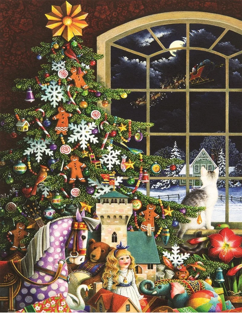 Santa's Visit, Lynn Bywaters