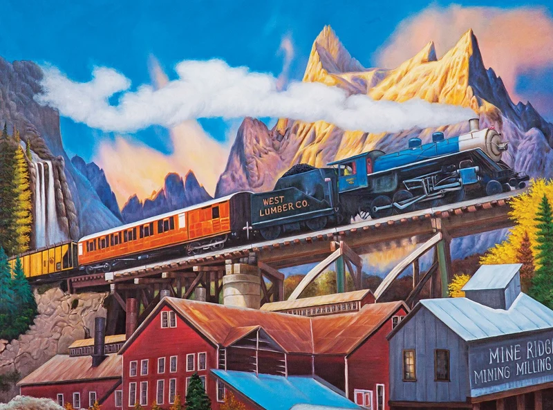 West Mountain Lumber Train, Vivienne Chanelle