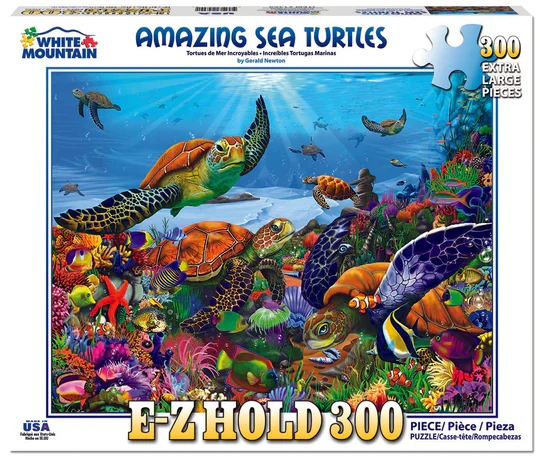 Amazing Sea Turtles, Gerald Newton (300pcs)