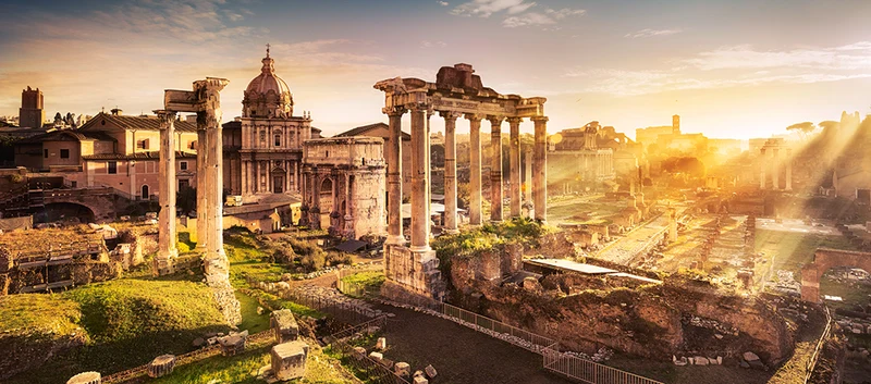View of the Forum Romanum