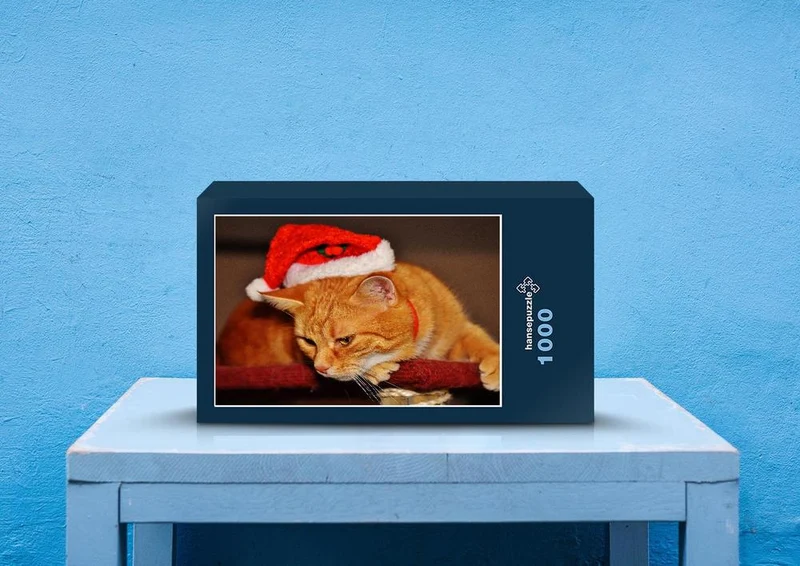 29408 Tierwelt - Katze mit Mütze Puzzle