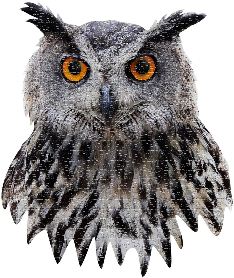 I Am Owl (Shaped Puzzle)