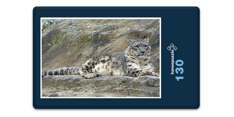 18041 Tierwelt - Schnee-Leopard Puzzle