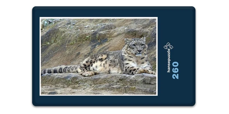 18041 Tierwelt - Schnee-Leopard Puzzle