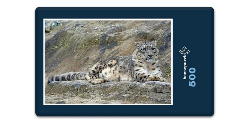 18041 Tierwelt - Schnee-Leopard Puzzle