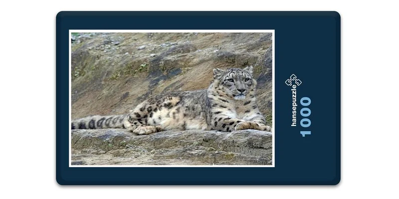 18041 Tierwelt - Schnee-Leopard Puzzle