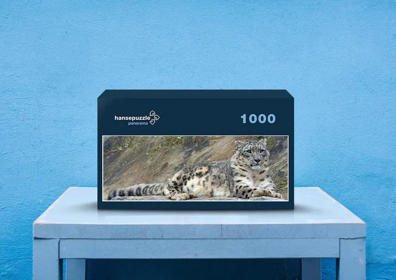 18041 Tierwelt - Schnee-Leopard Puzzle