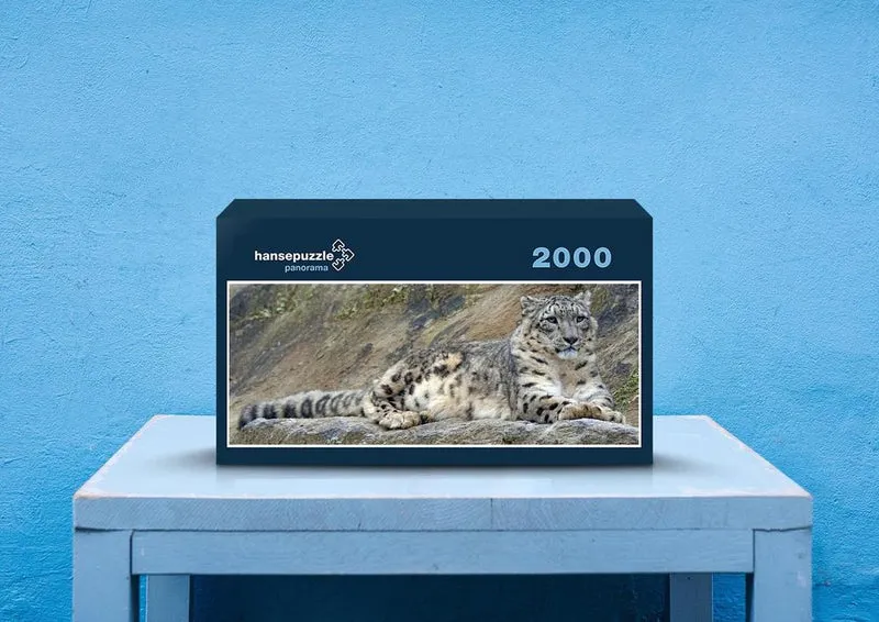 18041 Tierwelt - Schnee-Leopard Puzzle