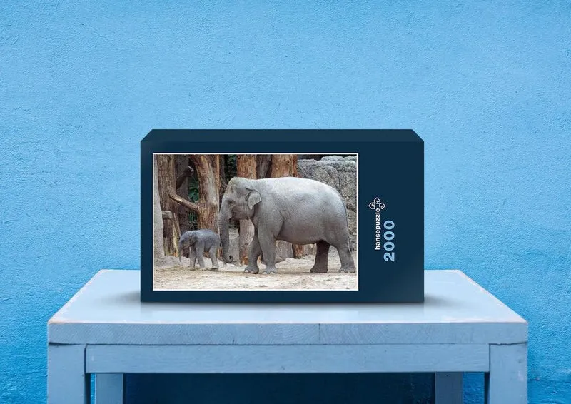 21222 Tierwelt - Elefant Puzzle