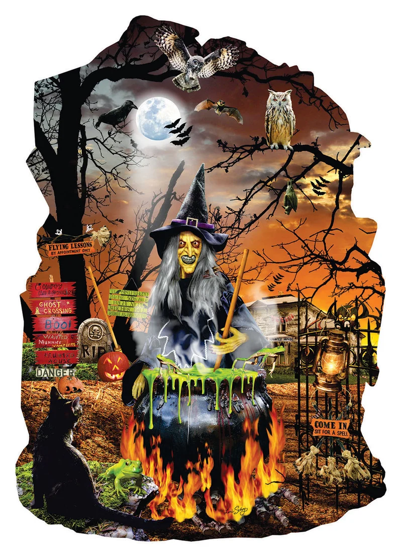 Witch's Brew (Shaped), Lori Schory