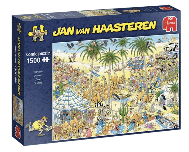 The Oasis, Jan van Haasteren (1500pcs)